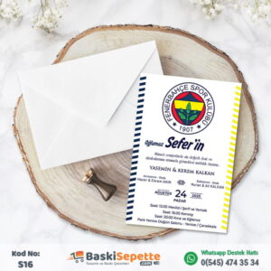 Fenerbahçeli Sünnet Davetiyesi